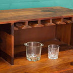 Classic Sheesham Wood Bar Cabinet
