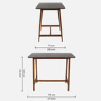 Avant Solid Wood Bar Table Set