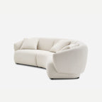 Curve Comfort Fabric Sofa