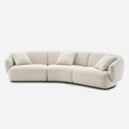 Curve Comfort Fabric Sofa