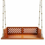 Handcrafted Cherry Brown Indian Swing