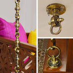 Handcrafted Traditional Indian Swing in Solid Wood