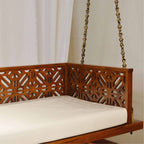 Handcrafted Traditional Indian Swing in Solid Wood