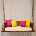 Handcrafted Traditional Indian Swing in Solid Wood