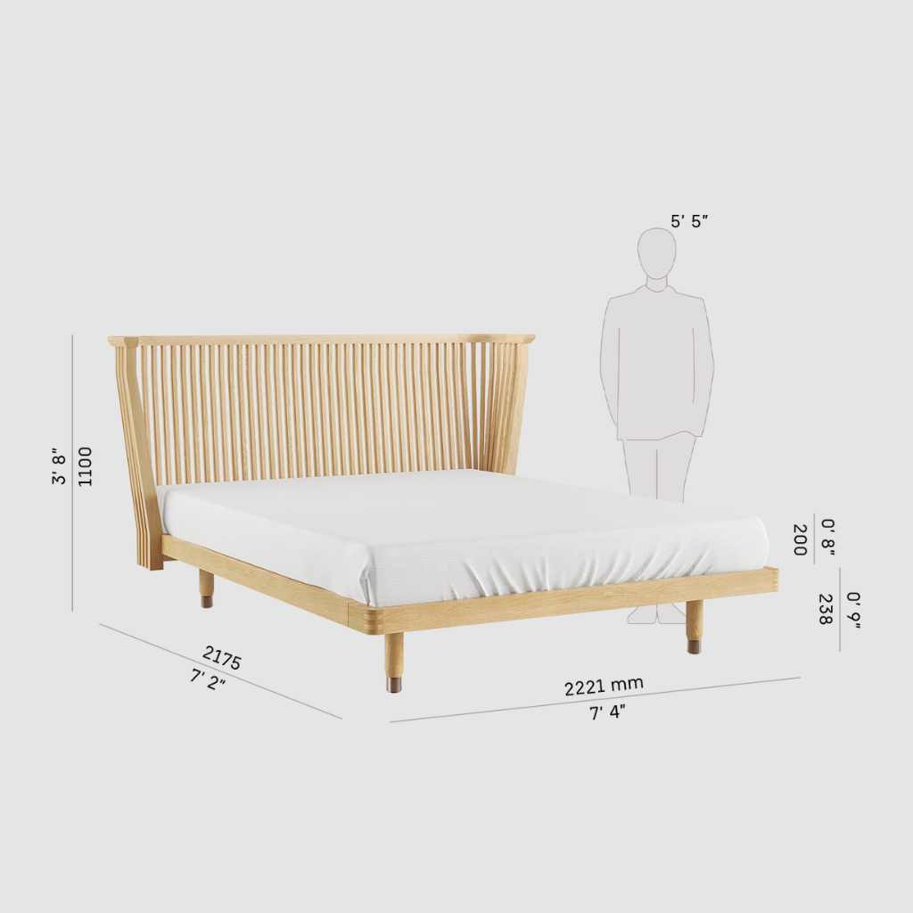Harmony Teakwood Bed