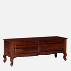 Solid Sheesham Wood Trunk in Honey Oak Tone