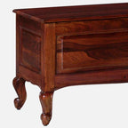 Solid Sheesham Wood Trunk in Honey Oak Tone