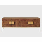 Urban Shelves Mango Wood TV Console