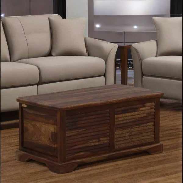 Provincial Elegance Sheesham Trunk in Teak Polish
