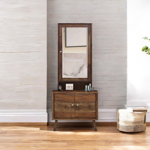 Provincial Teak Sheesham Wood Classic Dressing Table