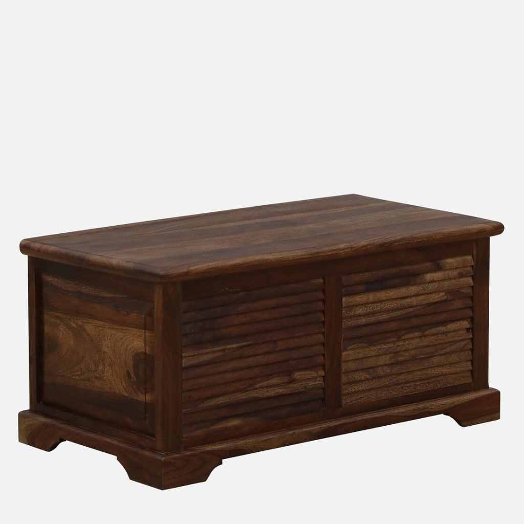 Provincial Elegance Sheesham Trunk in Teak Polish