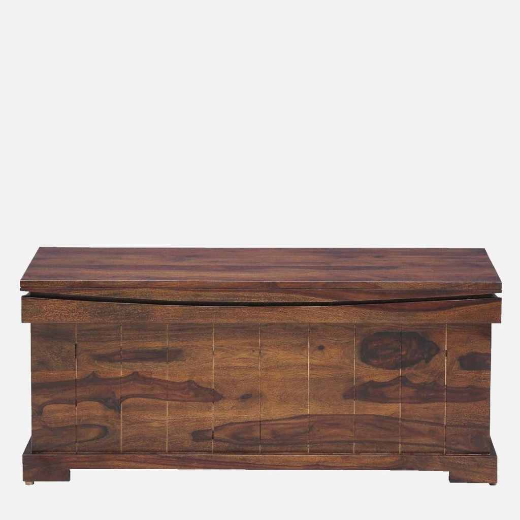 Heirloom Sheesham Wood Trunk in Teak Look
