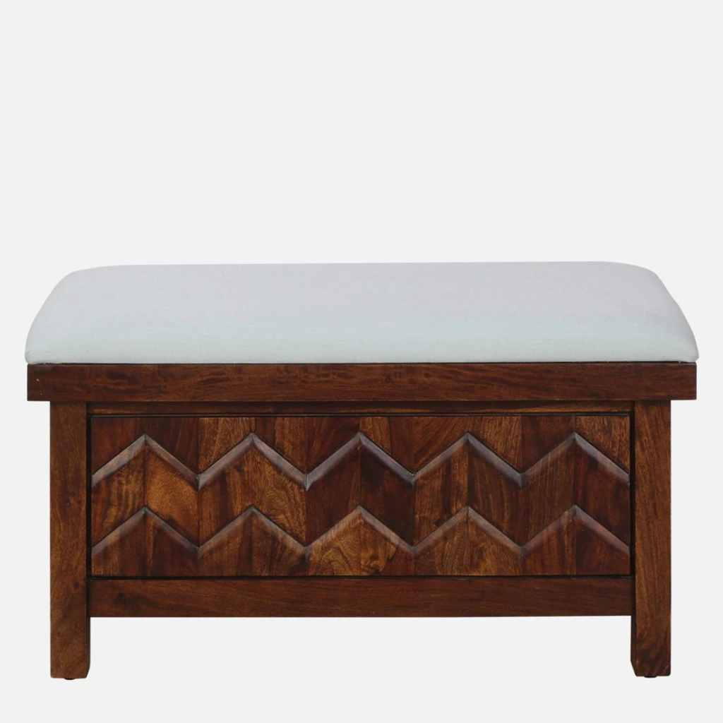 Provincial Teak Majesty Sheesham Wood Trunk
