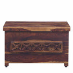 Teak Glow Sheesham Wood Linen Chest