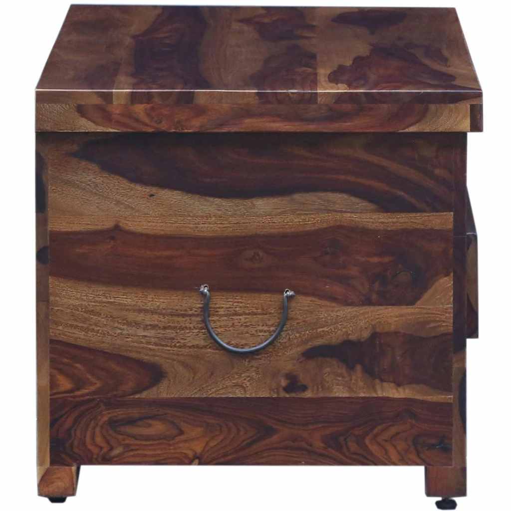 Teak Glow Sheesham Wood Linen Chest