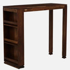 Sheesham Wood Bar Table Set with Two Matching Stools