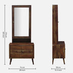 Provincial Teak Sheesham Wood Classic Dressing Table