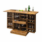 Urban Luxe Sheesham Wood Bar Cabinet