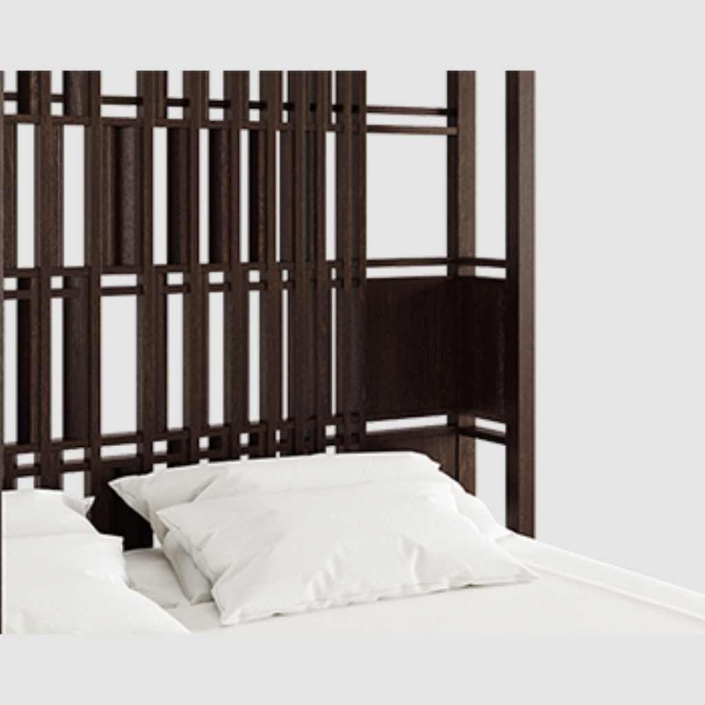 Twilight Teakwood Bed