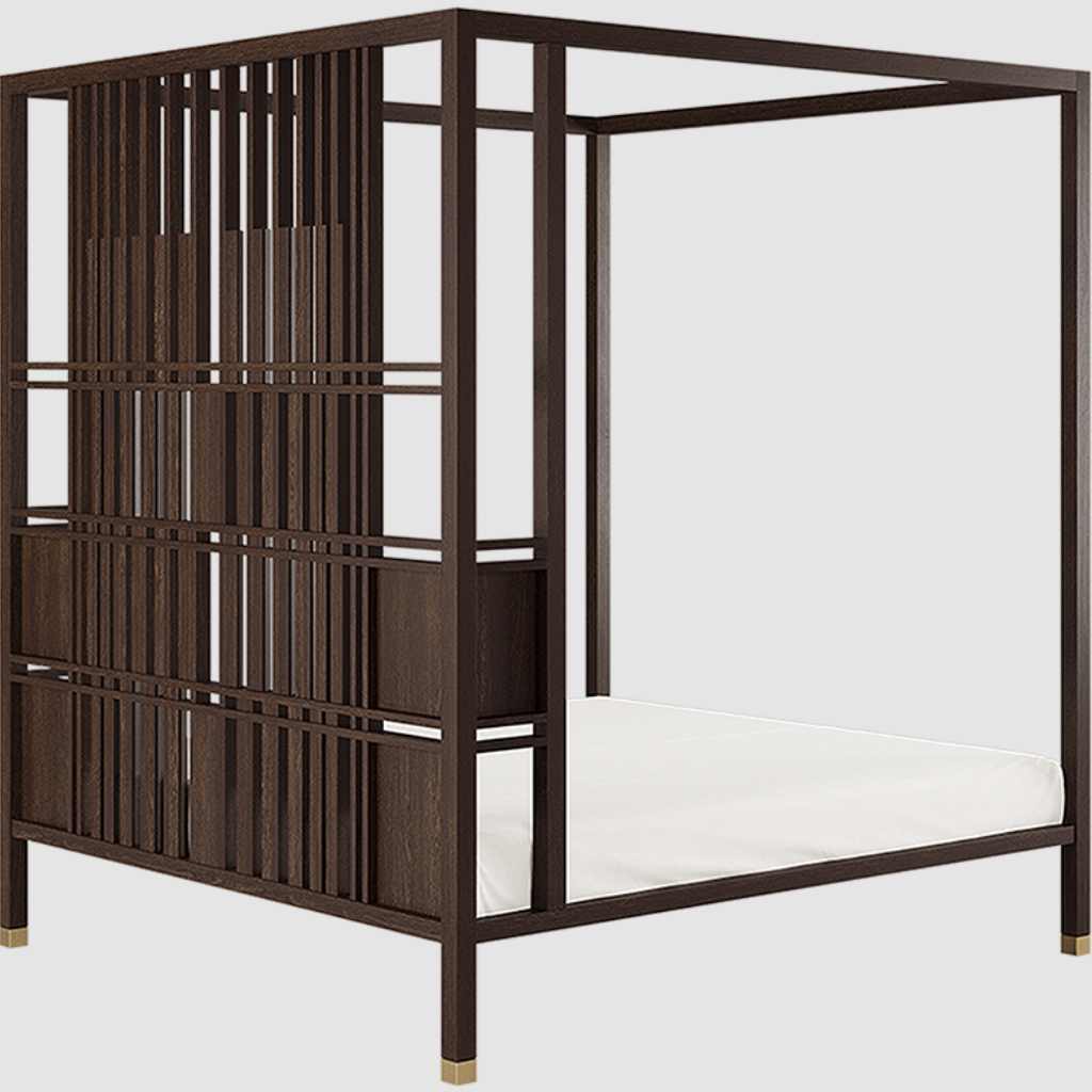 Twilight Teakwood Bed