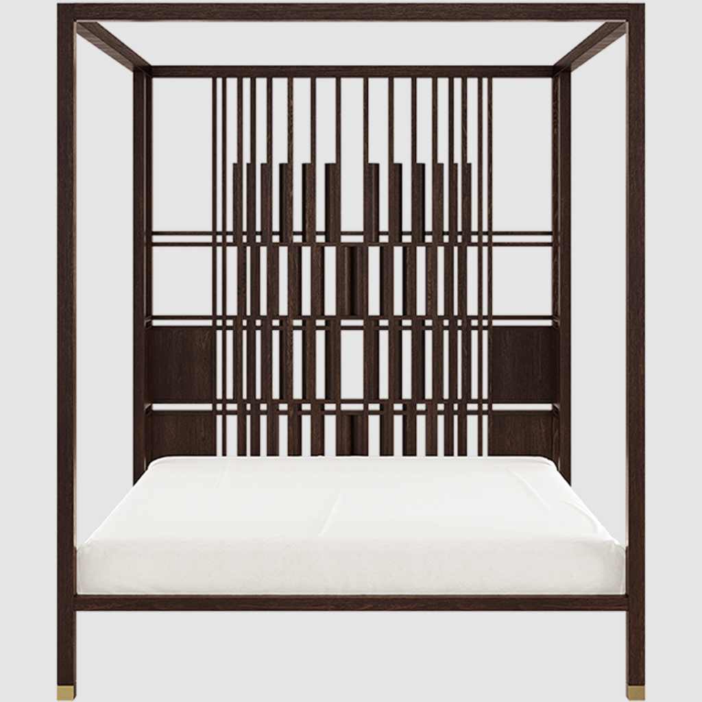 Twilight Teakwood Bed