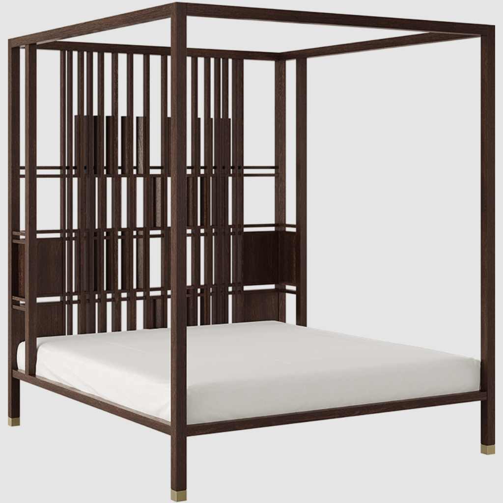 Twilight Teakwood Bed