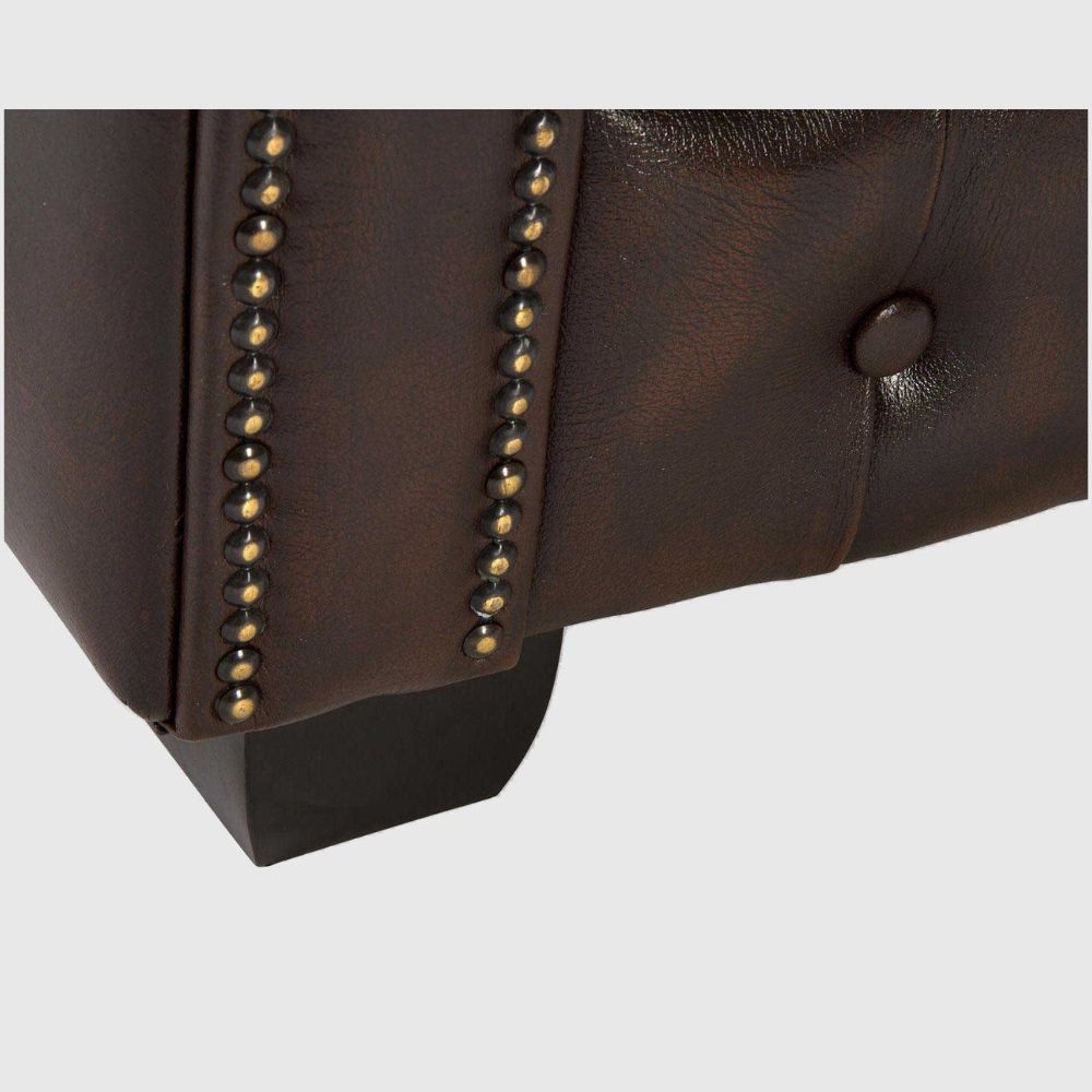 Grand Haven Brown Leather Sofa