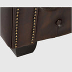 Grand Haven Brown Leather Sofa