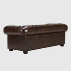 Grand Haven Brown Leather Sofa