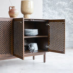 Helios Solid Wood Sideboard – Stylish Storage Solution