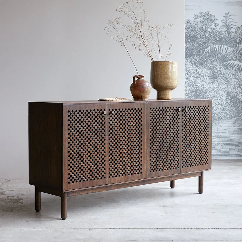 Helios Solid Wood Sideboard – Stylish Storage Solution
