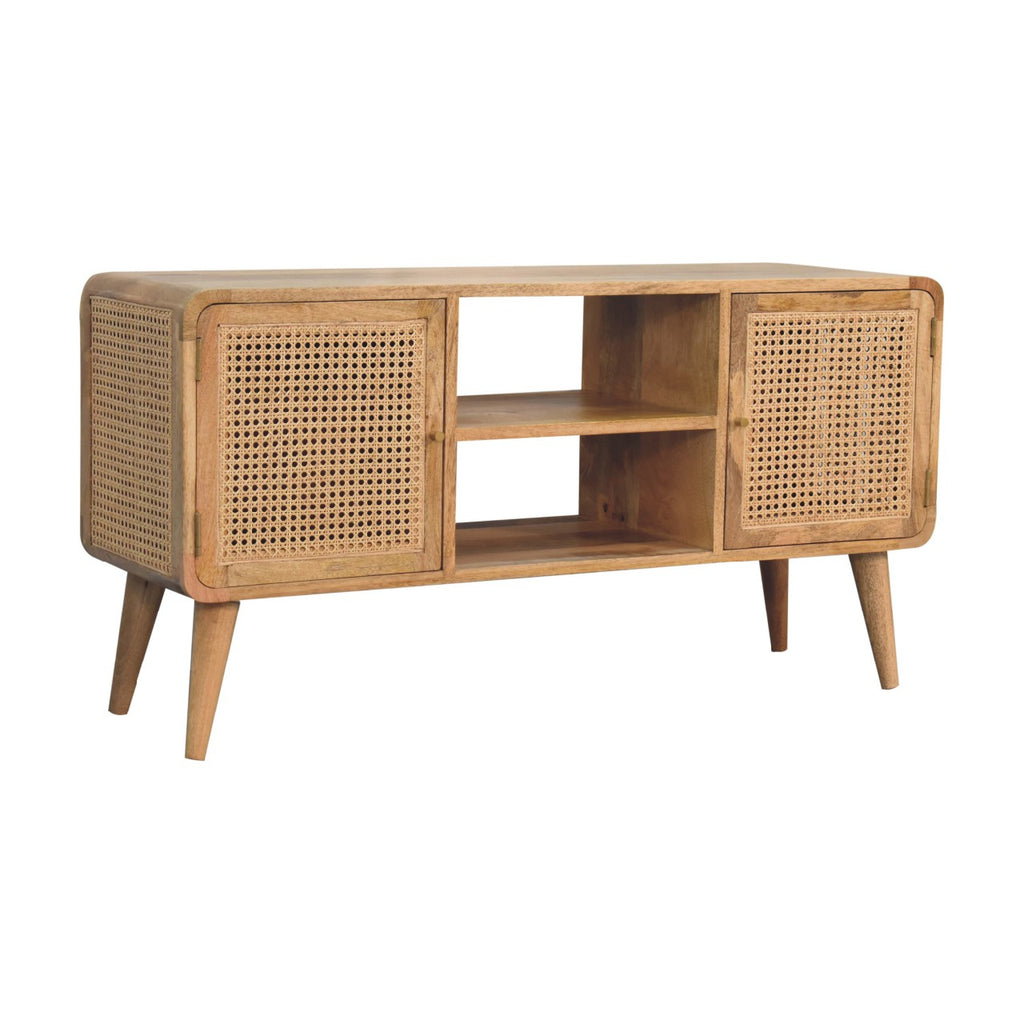 Woven Door Media Console