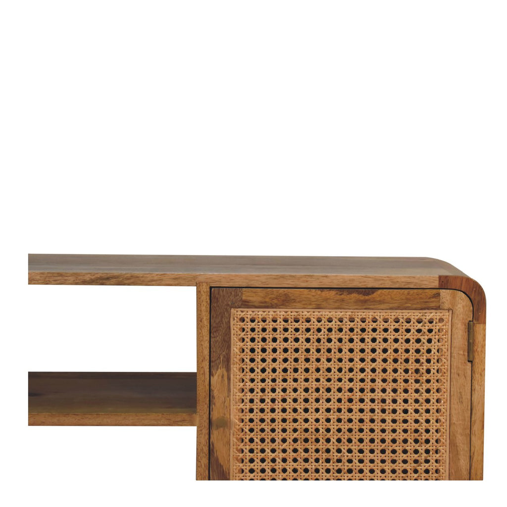 Woven Door Media Console