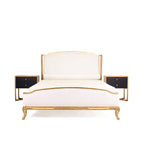 Luxurious Ivory King Bed Set