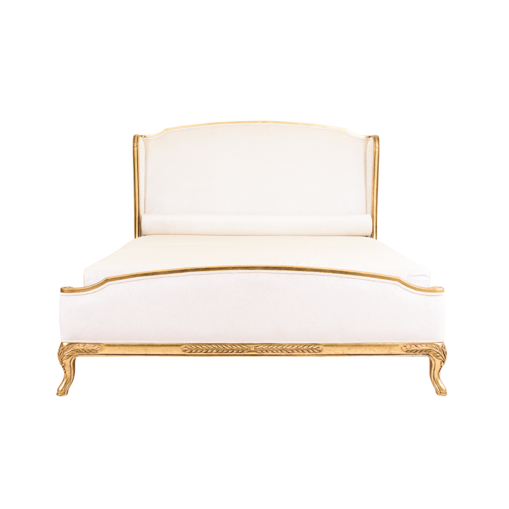 Luxurious Ivory King Bed Set