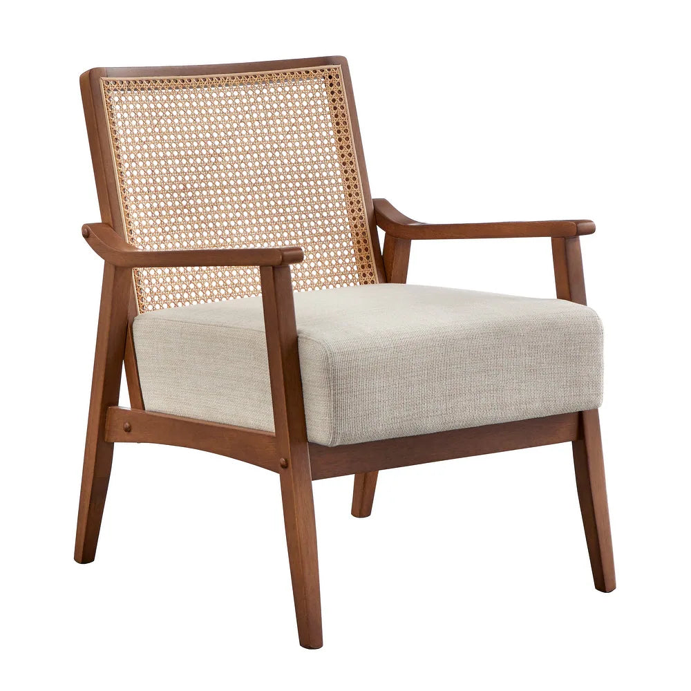 Lifestorey Serena Cane Accent Chair