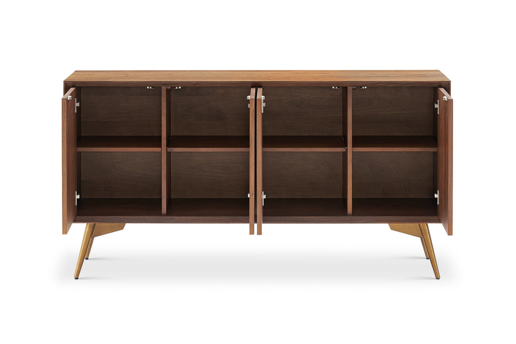 Luka Premium Walnut Cabinet