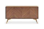 Luka Premium Walnut Cabinet