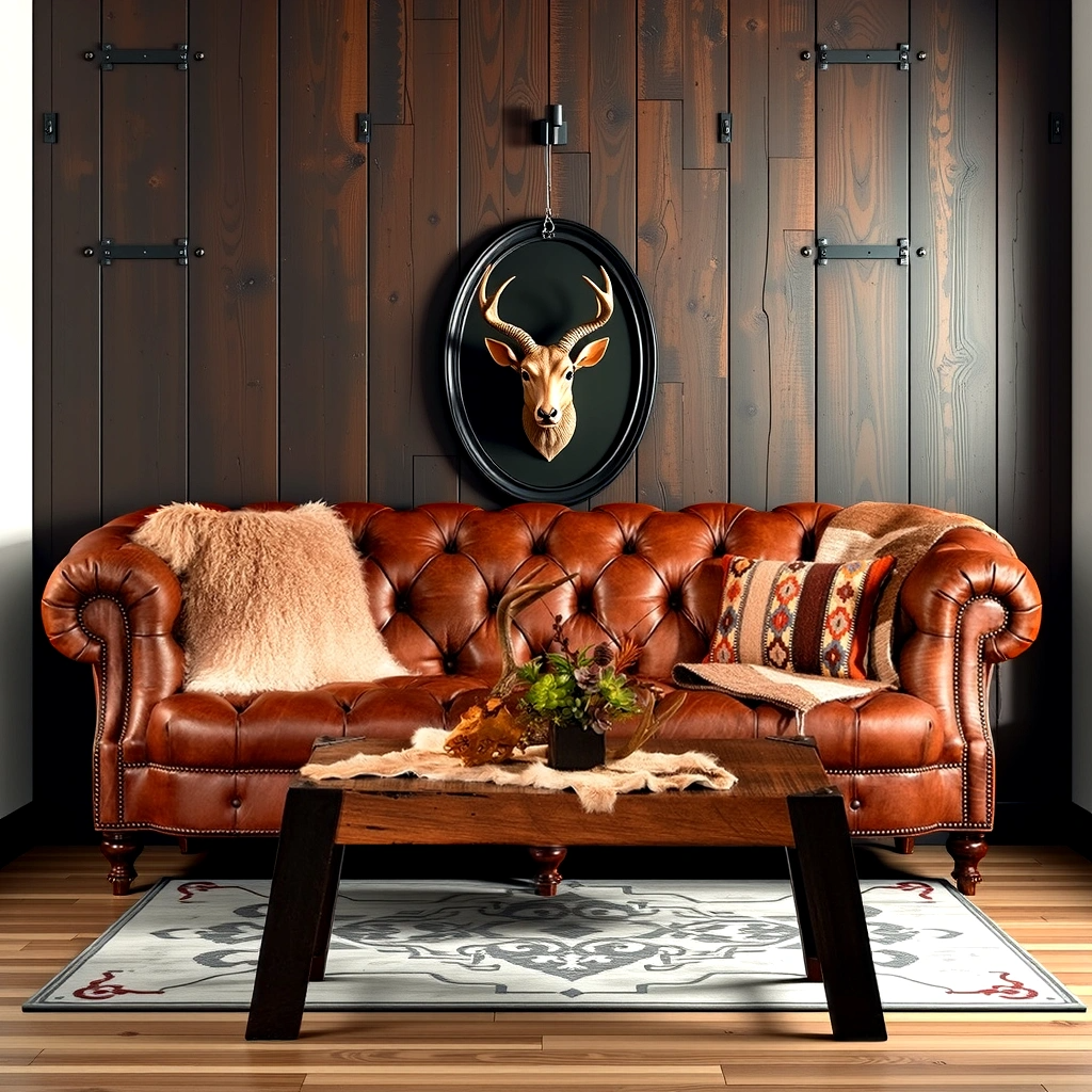 Legacy Brown Leather Sofa