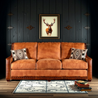 Royale Leather 3-Seater Sofa