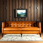 Munich Leather Sofa