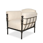 Regal Iron and Marble Living Room Furniture Set