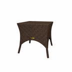 SIDE TABLE WITH GLASS TOP (AHO/024/002)
