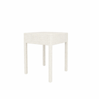 SIDE TABLE WITH GLASS TOP (AHO/032/007)