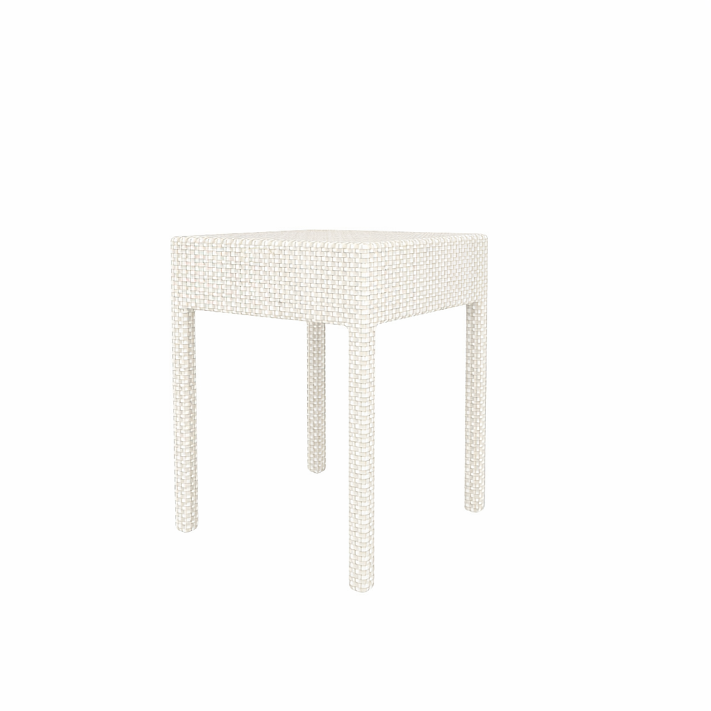 SIDE TABLE WITH GLASS TOP (AHO/032/007)