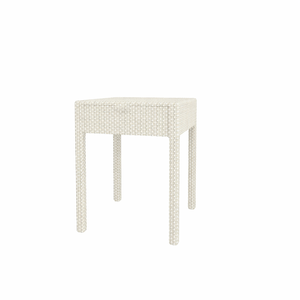 SIDE TABLE WITH GLASS TOP (AHO/032/007)