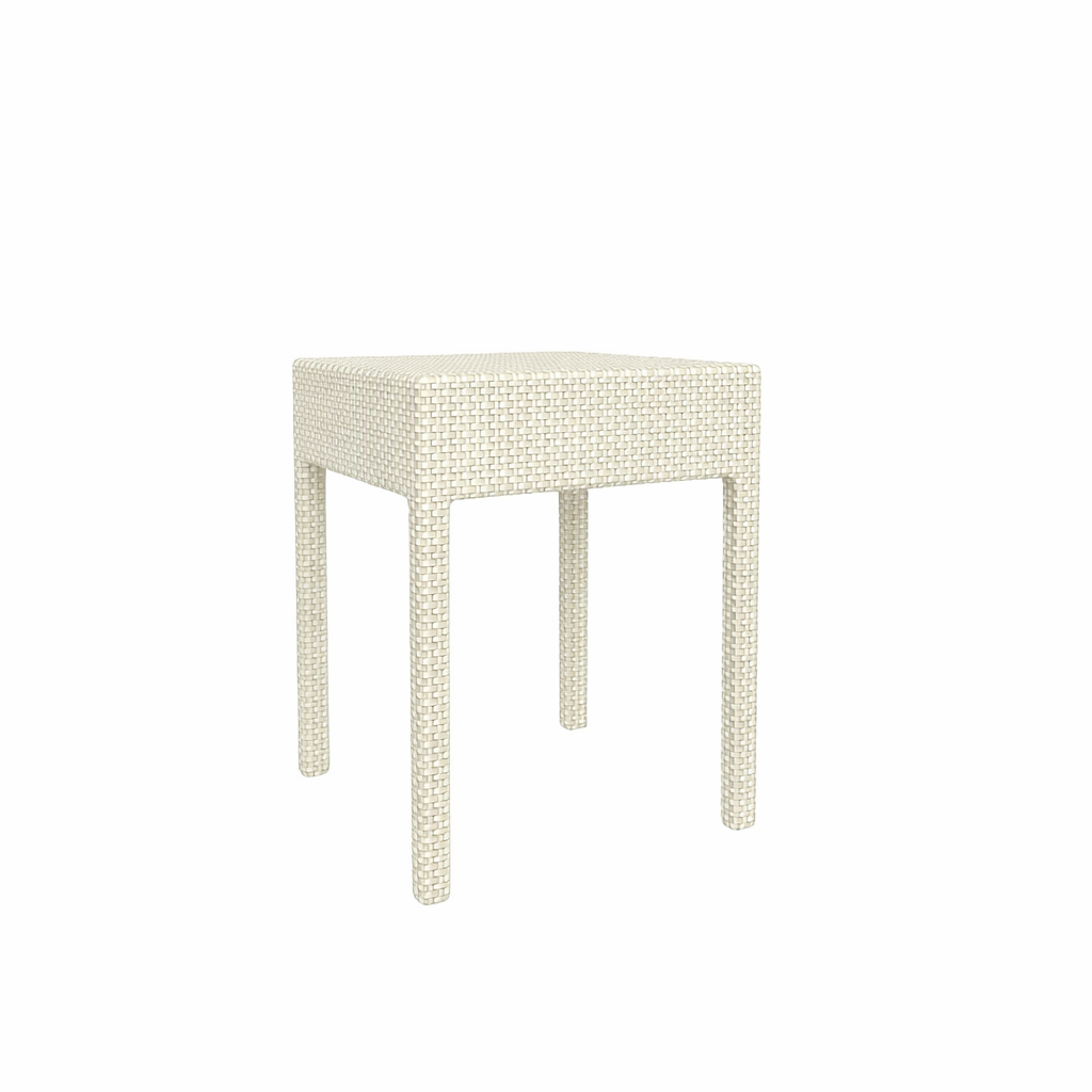 SIDE TABLE WITH GLASS TOP (AHO/032/007)
