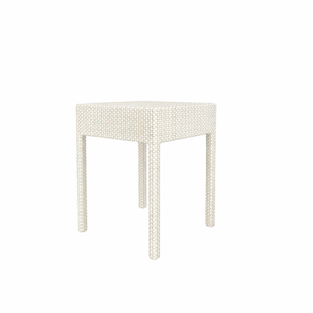 SIDE TABLE WITH GLASS TOP (AHO/032/007)