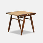 Zenith Teakwood Woven Stool