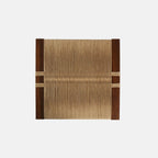 Zenith Teakwood Woven Stool